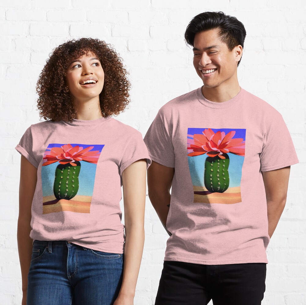 Israel, Sabra Cactus in the Desert. Classic T-Shirt