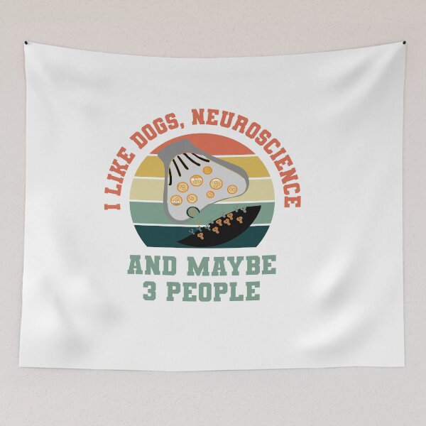 Item preview, I like neuroscience and maybe 3 people designed and sold by abdelhay31.