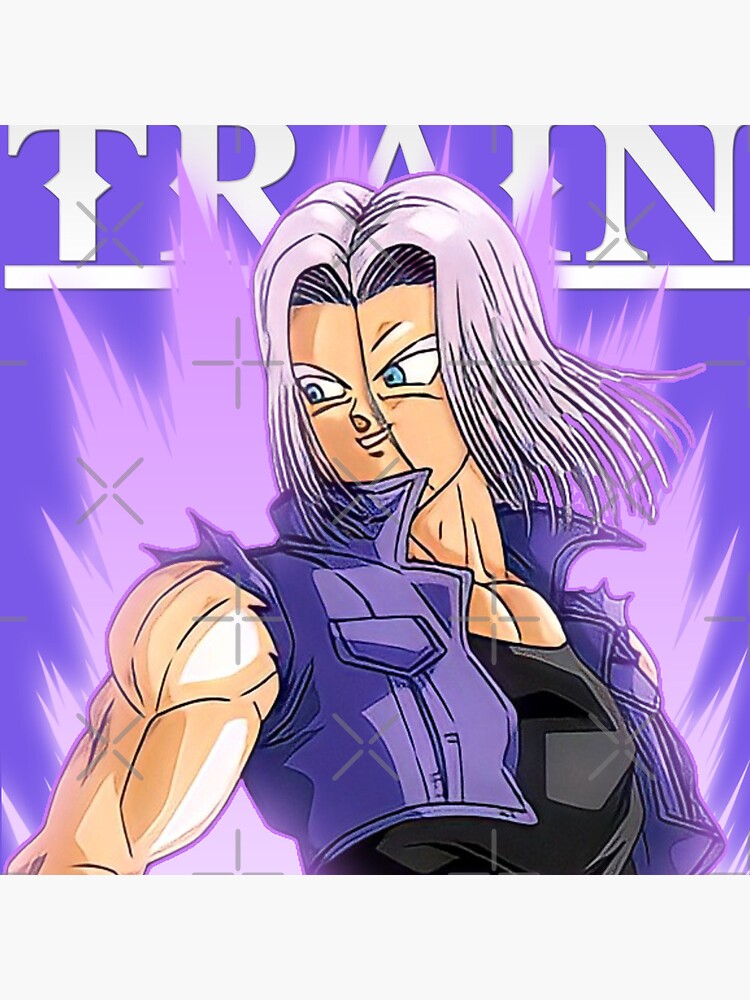 Train Insaiyan Future Trunks long hair Pin for Sale by Wicked
