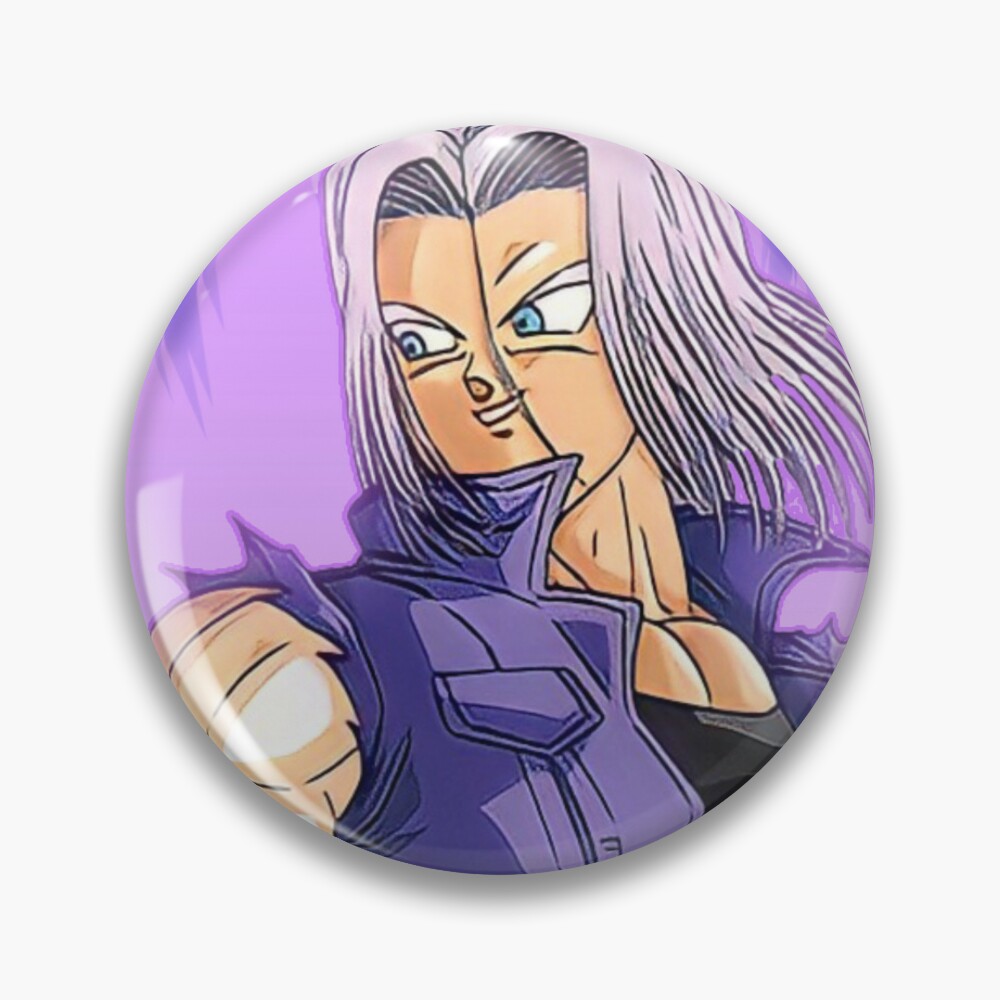 Train Insaiyan Future Trunks long hair Pin for Sale by Wicked