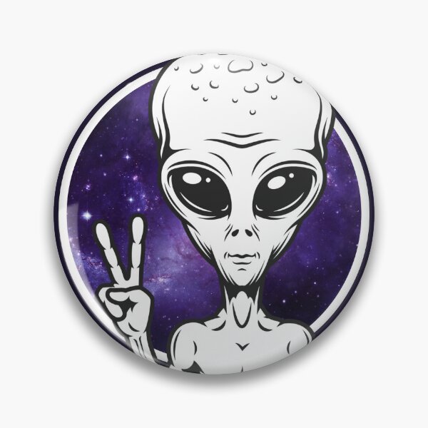 Item preview, peace sign alien, designed and sold by Soofingscapes.
