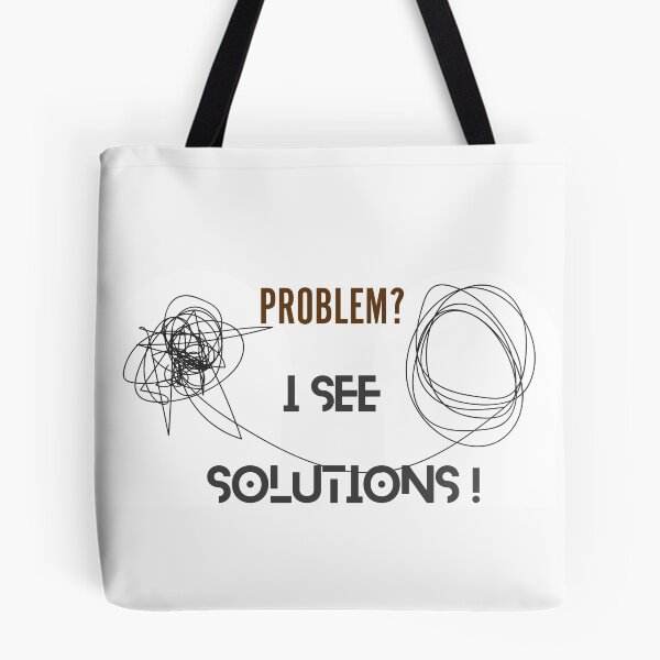 Item preview, Problem? I See Solution ! designed and sold by pqrstshirts.