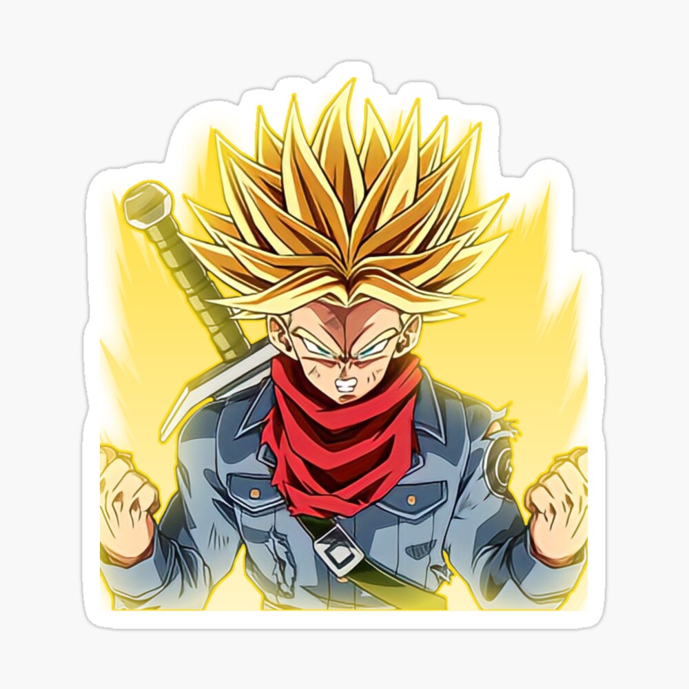 Train Insaiyan Super Saiyan Future Trunks saiyan armor Pin for Sale by  Wicked Designs