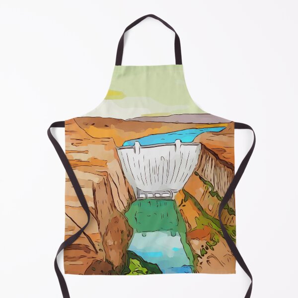 Item preview, Hoover Dam on the Colorado River, on the Nevada-Arizona border. This dam creates Lake Mead. - WelshDesigns designed and sold by welshdesigns.