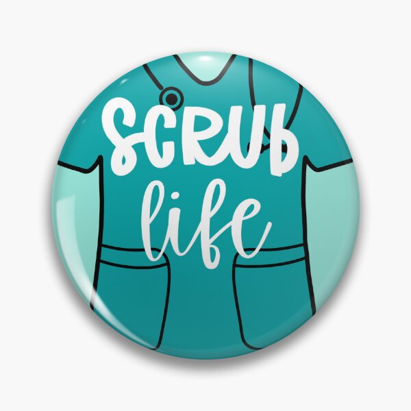 Item preview, Scrub life - blue scrub designed and sold by Preslava Genova.