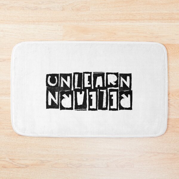 Item preview, UNLEARN RELEARN designed and sold by CRINGEWORTHY TEES.