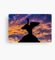 Liver Bird Canvas Print