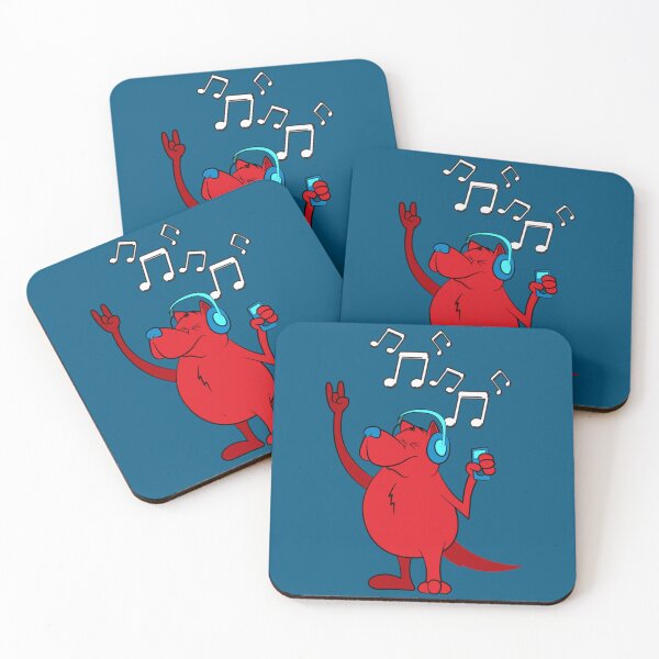 Item preview, Clifford the Big Red Dog - love music    designed and sold by SilasBrownShop.
