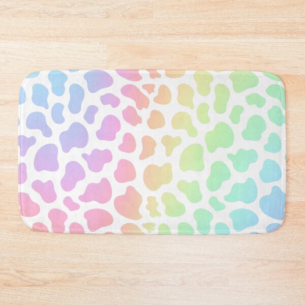 Item preview, Cow print rainbow pastel background backpack  designed and sold by Nishad4.