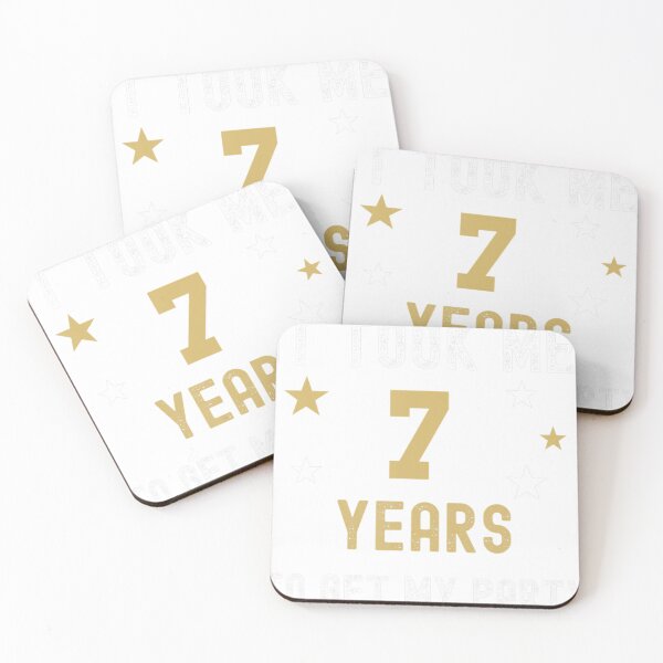 Item preview, 7 Years It Took Me My Party Birthday Anniversary  designed and sold by hattazillsu.