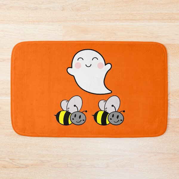 Item preview, Boo Bees ~ Orange ~ Halloween Cute and Funny designed and sold by purplevamp.