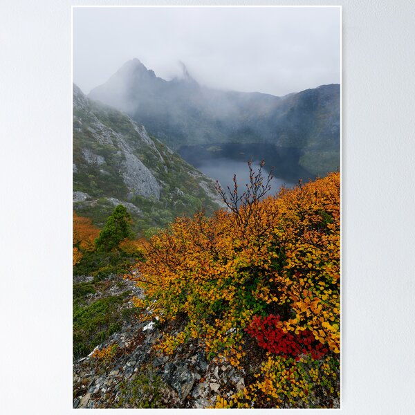 Misty Peaks Poster