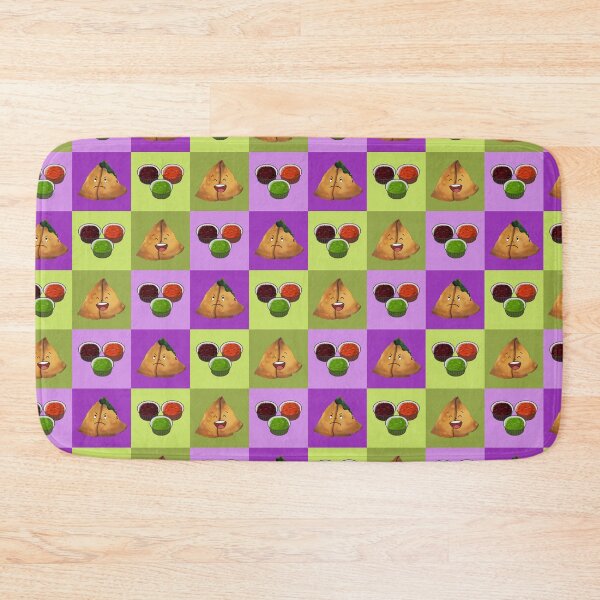 Item preview, Samosas and Chutney pattern  designed and sold by AcquavitaArt.