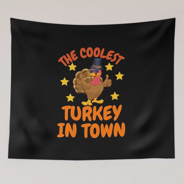 Item preview, The Coolest Turkey in town Thanksgiving  designed and sold by justbejoker.