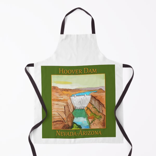 Item preview, Hoover Dam on the Colorado River, on the Nevada-Arizona border. This dam creates Lake Mead. - WelshDesigns designed and sold by welshdesigns.