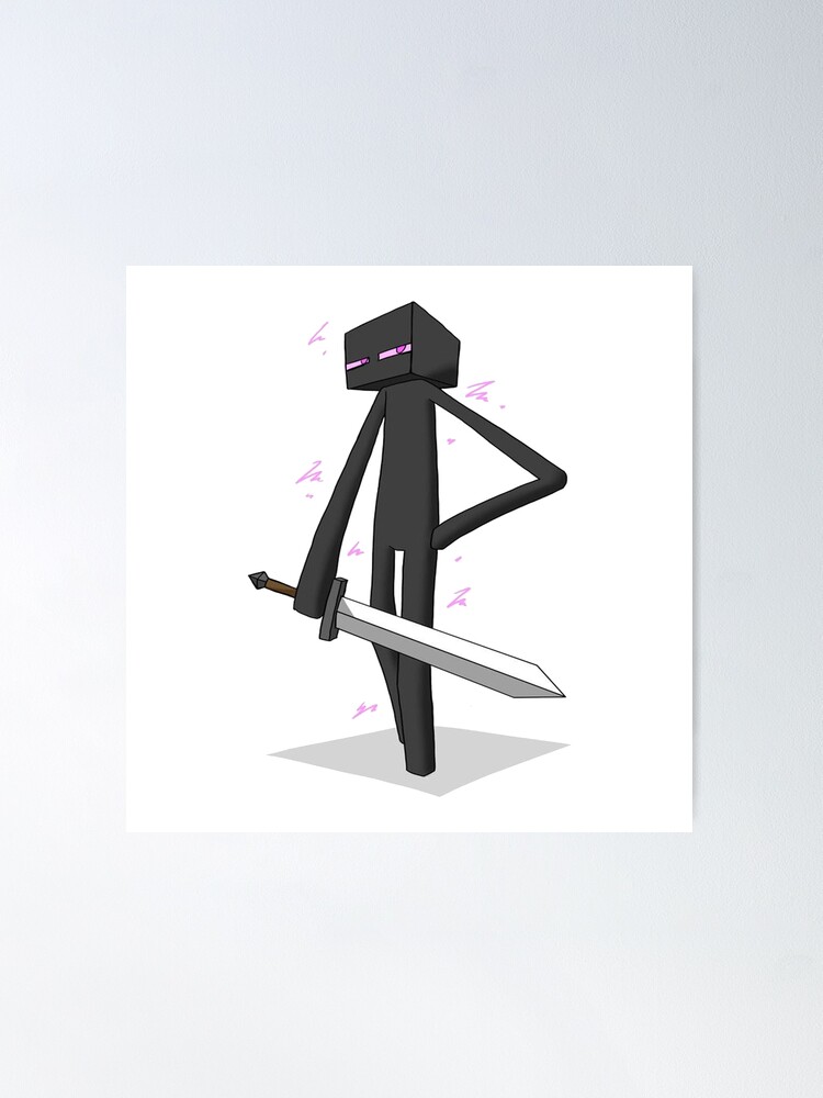 Minecraft Core Enderman with Accessories