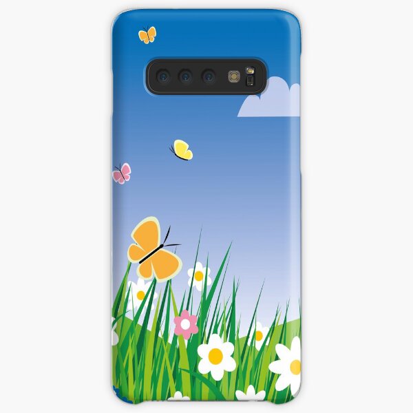 Blumenwiese Samsung Galaxy Leichte Hülle