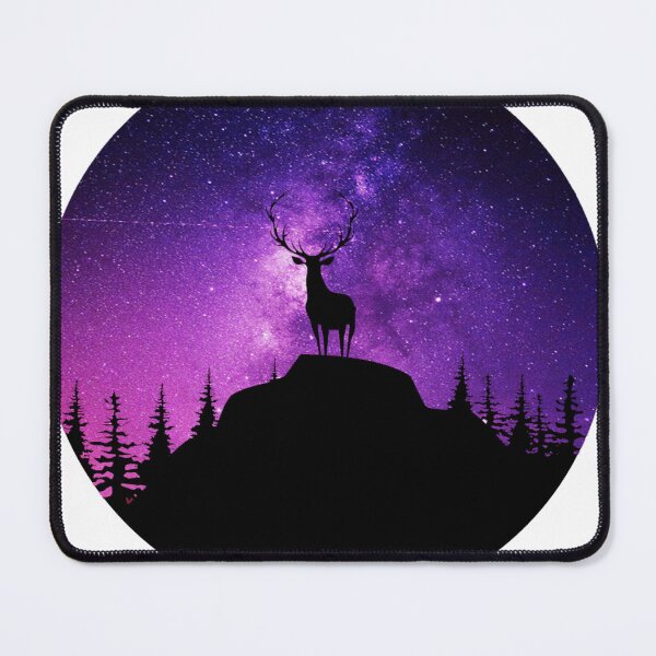 Item preview, Deer with Galaxy background designed and sold by Sundae7.