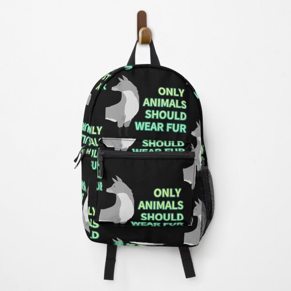 Item preview, only animals should wear fur,animal protection designed and sold by zzzozzo.