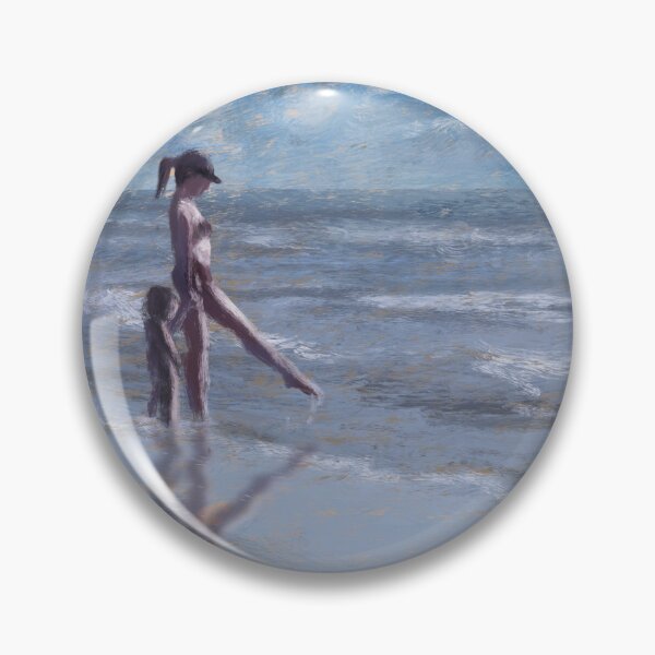 Item preview, Dipping Toes at Hilton Head Island Beach designed and sold by TheArtCave.