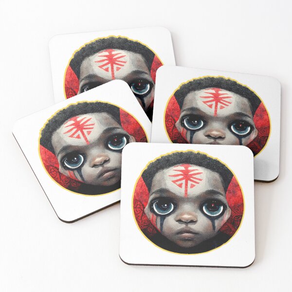 Item preview, black kid of a tribal designed and sold by sparkzeno.