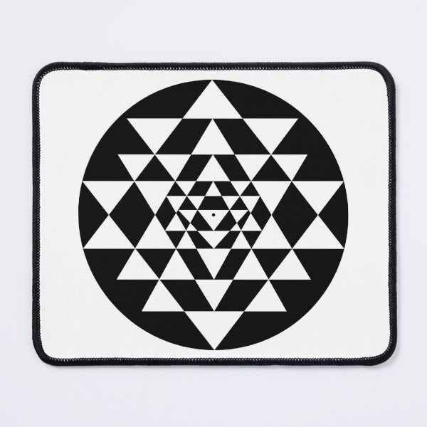 Item preview, Sri Yantra - Solid BW designed and sold by kernowerno.