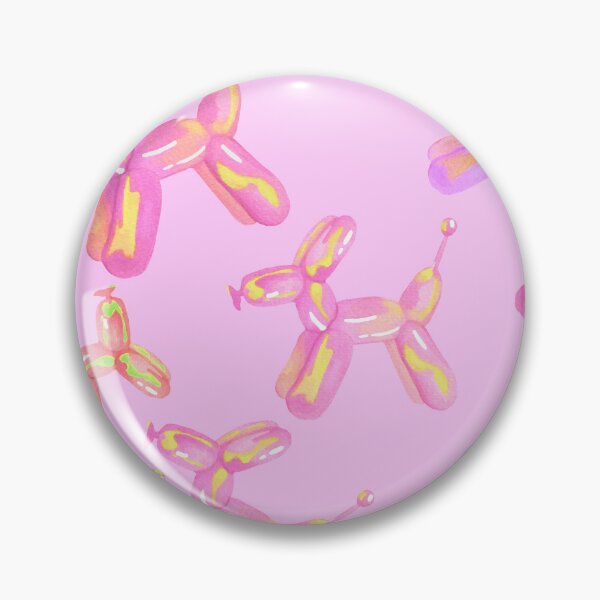 Item preview, Ballon dog pink pattern designed and sold by JaneVirak.