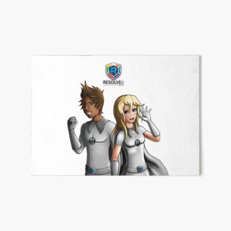 RESOLVEit Superhero Academy - RESPECT Art Board Print
