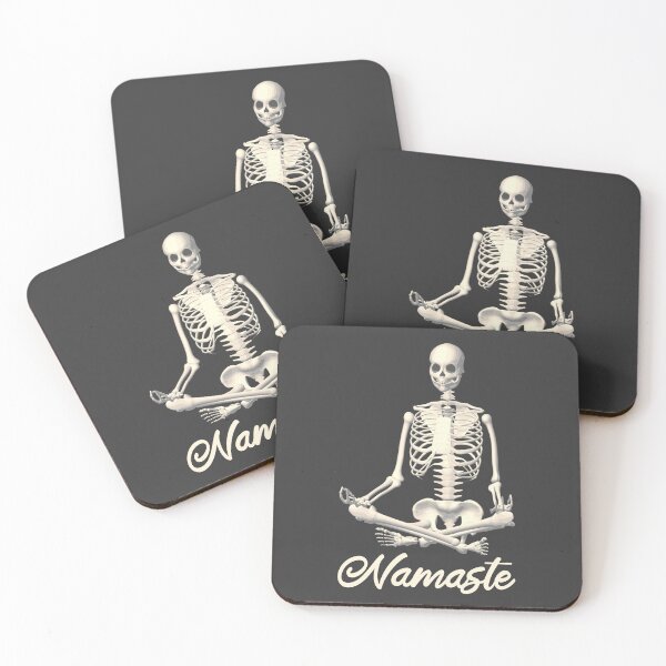 Item preview, Namaste Meditating Skeleton Funny Yoga Design, Perfect For Halloween  designed and sold by TrulyEpoque.