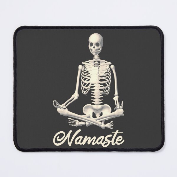 Item preview, Namaste Meditating Skeleton Funny Yoga Design, Perfect For Halloween  designed and sold by TrulyEpoque.