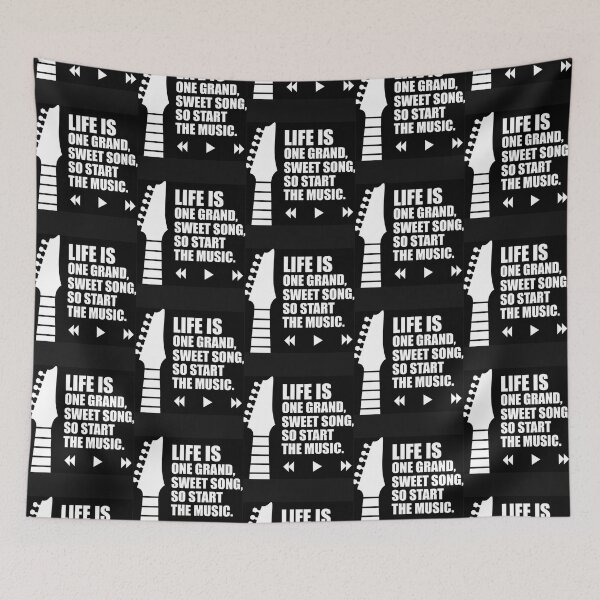 Item preview, Life is one grand sweet song so start the music designed and sold by Evansstyle.