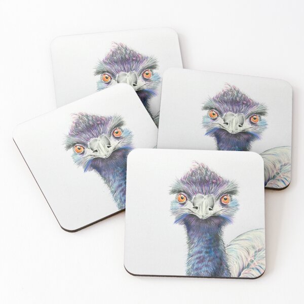 Item preview, Quirky birds series. Errol designed and sold by Karen Elaine Evans.