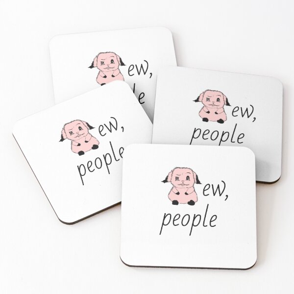 Item preview, Ew, people cute rabbit  designed and sold by Roshanay fatima.