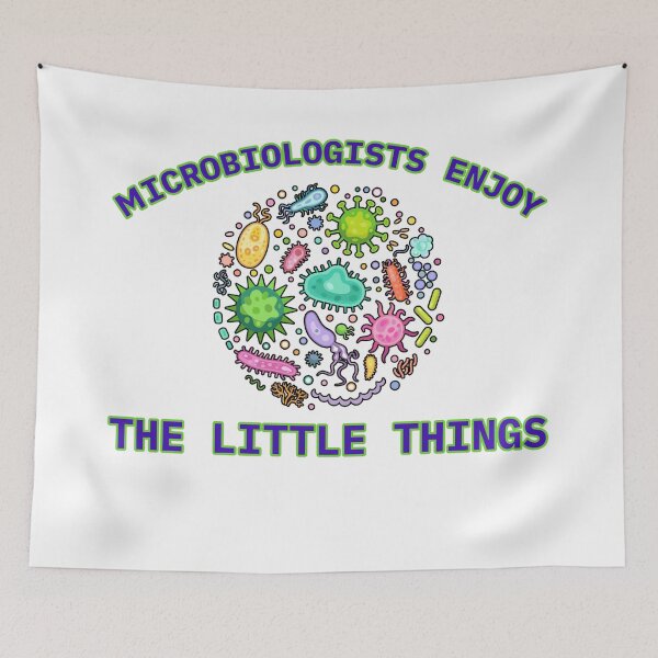 Item preview, 	microbiologists enjoy the little things designed and sold by Neylou-Art.