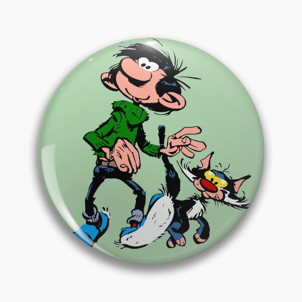Item preview, Gaston Goof Walking with Cat designed and sold by CyberGirlz.