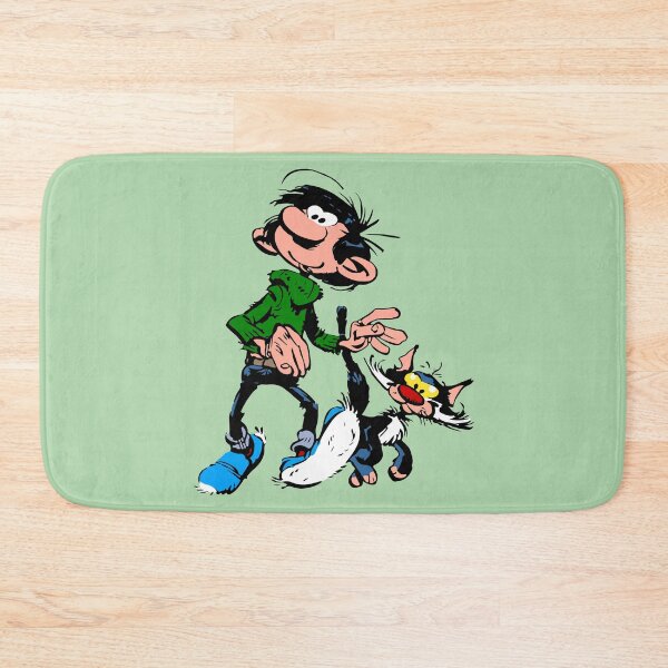 Item preview, Gaston Goof Walking with Cat designed and sold by CyberGirlz.