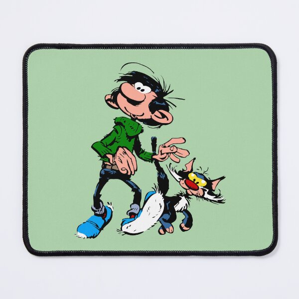 Item preview, Gaston Goof Walking with Cat designed and sold by CyberGirlz.