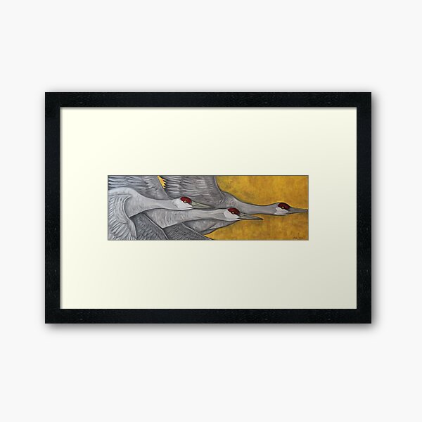 Item preview, Three Sandhill Cranes designed and sold by IrwinArtworks.