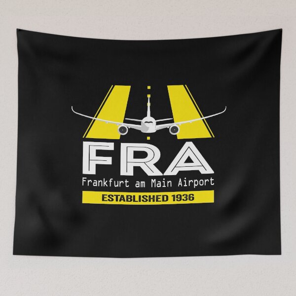 Item preview, FRA Frankfurt Airport Germany - Plane Design designed and sold by FouDeeziner.