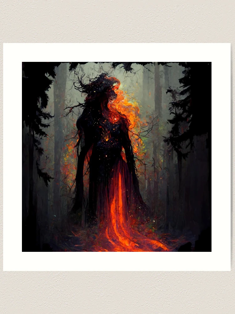 Witch top of Fire