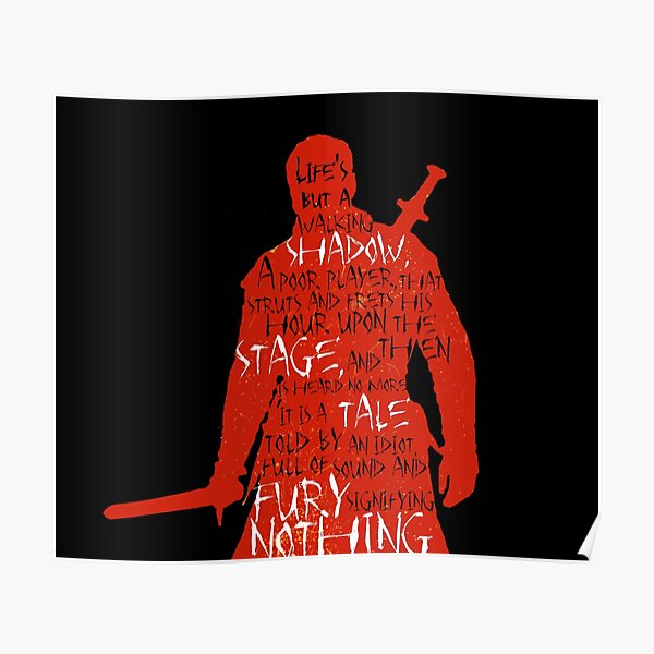 Walking Shadow Poster