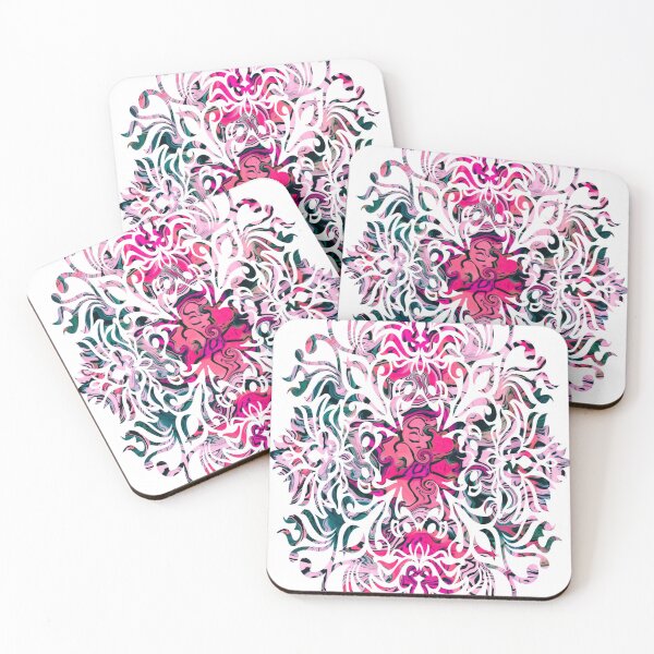 Item preview, Filigree pattern in pink designed and sold by AnnabellaRh.