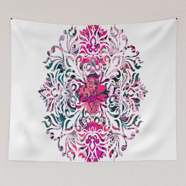 Item preview, Filigree pattern in pink designed and sold by AnnabellaRh.