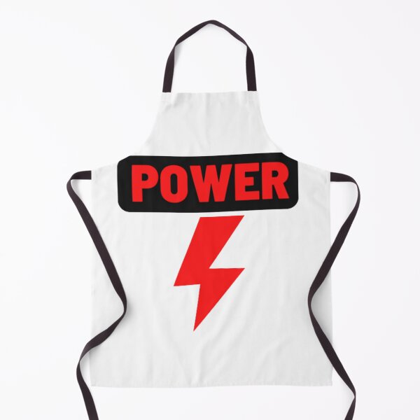 Item preview, Red Color Power Lightning Text Design designed and sold by RiyonArts.