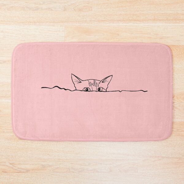 Item preview, Peeping Playful Cat designed and sold by monkeypawprints.