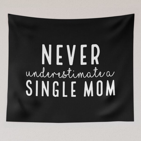 Item preview, never underestimate a single mom designed and sold by Ashi17.