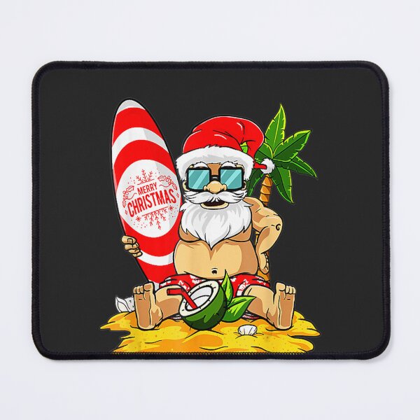 Item preview, Merry Santa Tee Christmas in July Hawaiian Xmas New designed and sold by AveBeacon.