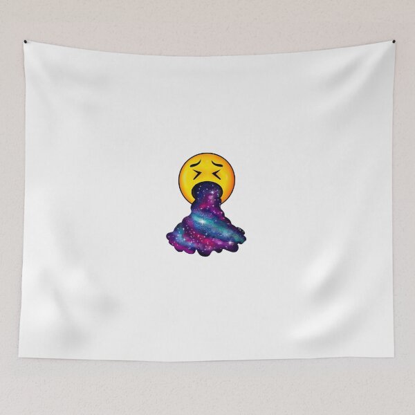 Item preview, Emoji Vomiting galaxy designed and sold by Roshanay fatima.