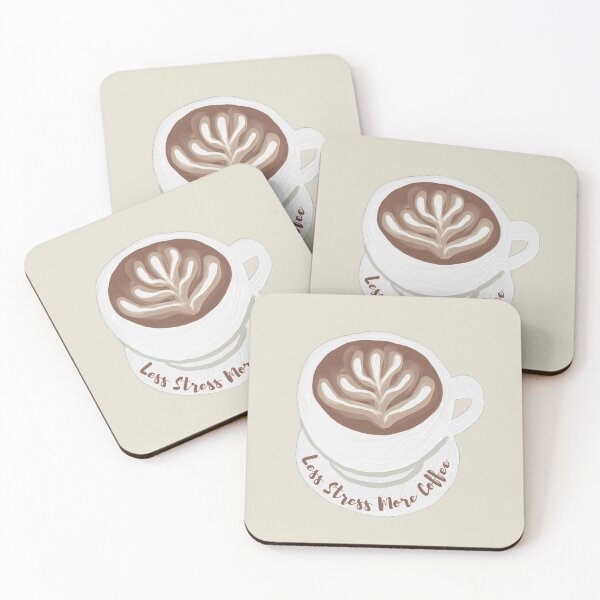 Item preview,  Less Stress More Coffee 2 designed and sold by Nesro34.