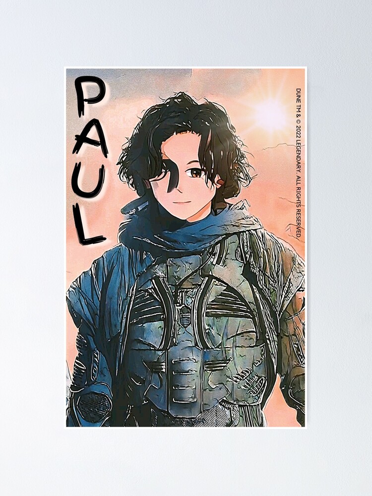 Paul Atreides Fan Art. Dune. Dune Fan Art. Poster for Sale by